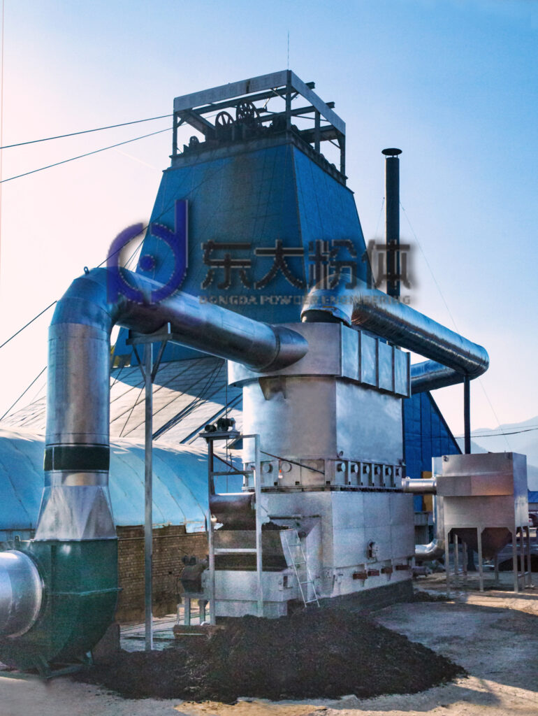 hot-air-furnace-mechanized-coal-feeding